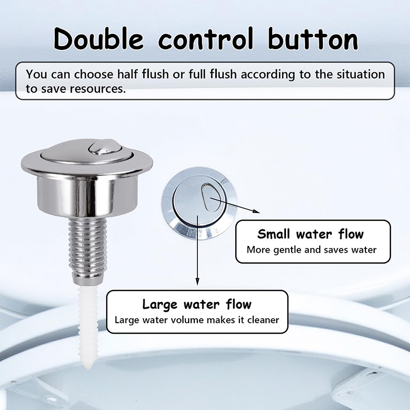 Dual Flush Toilet Button Flush – Toilet Fill Valve Bewertung und Preis