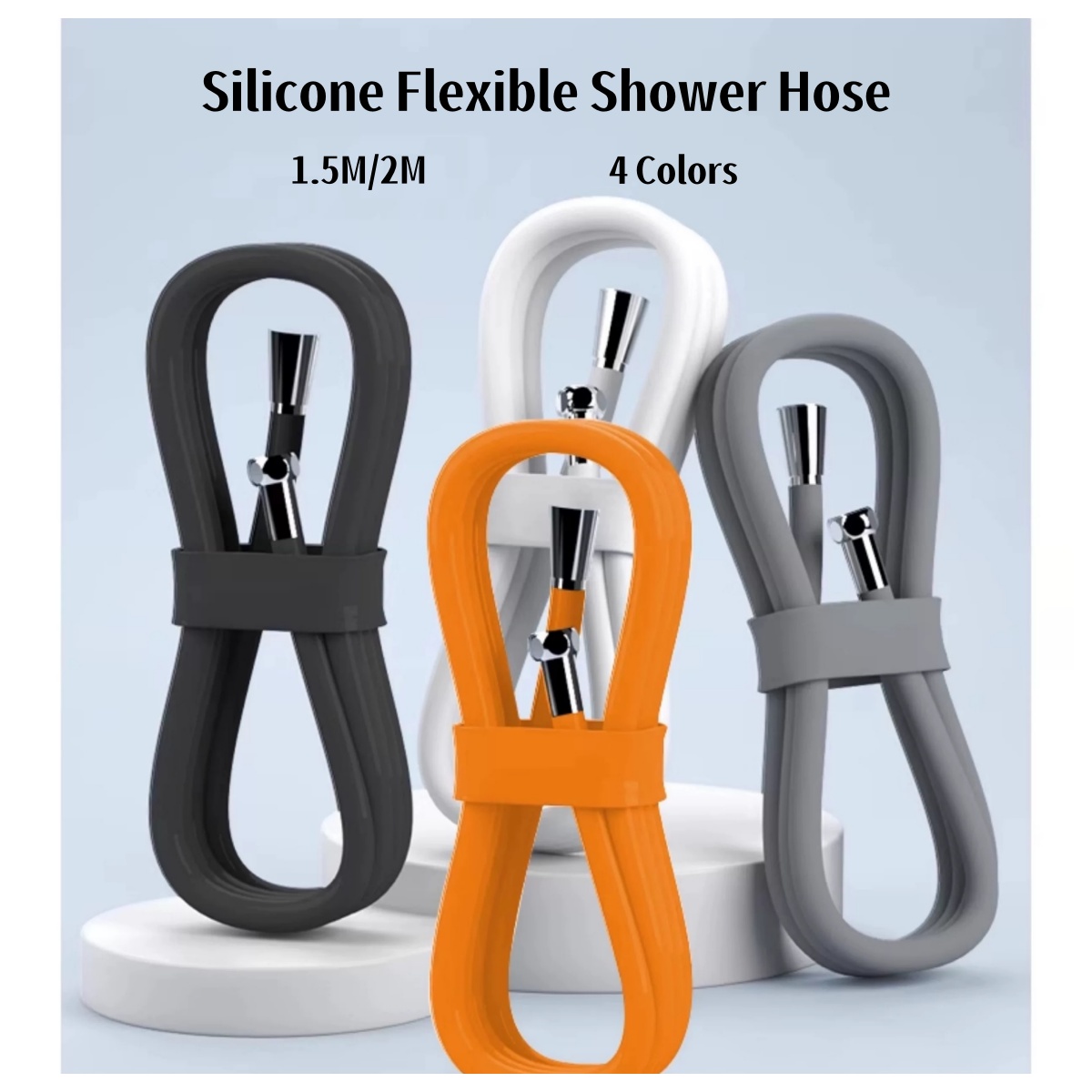 Silicone Flexible Shower Hose  – Silicone Tap Washer Bewertung und Preis
