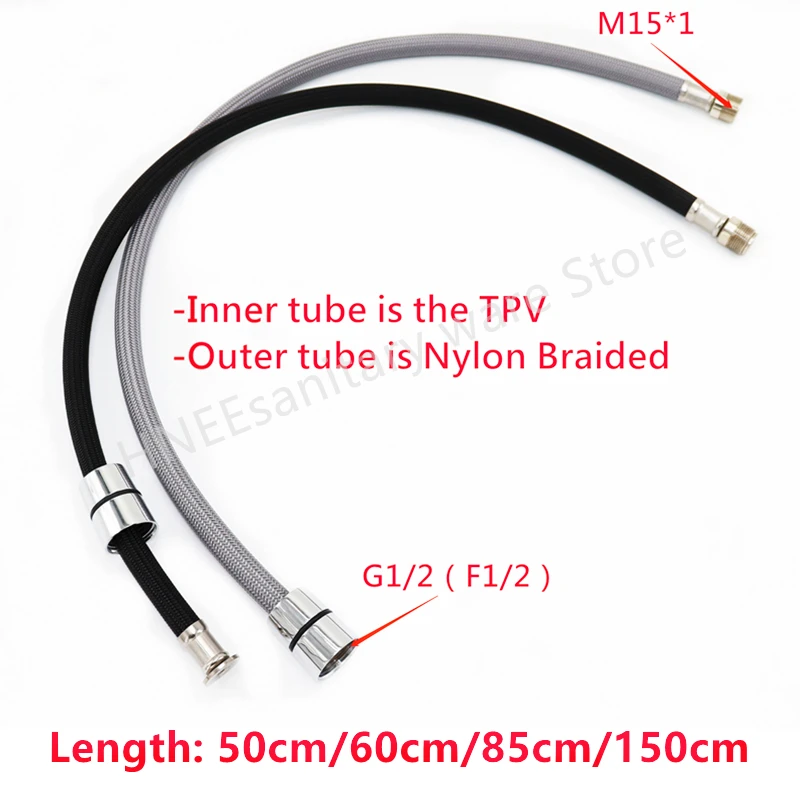 50cm/60cm/85cm/150cm F1/2 M15* – Flexible Hose Braided Bewertung und Preis