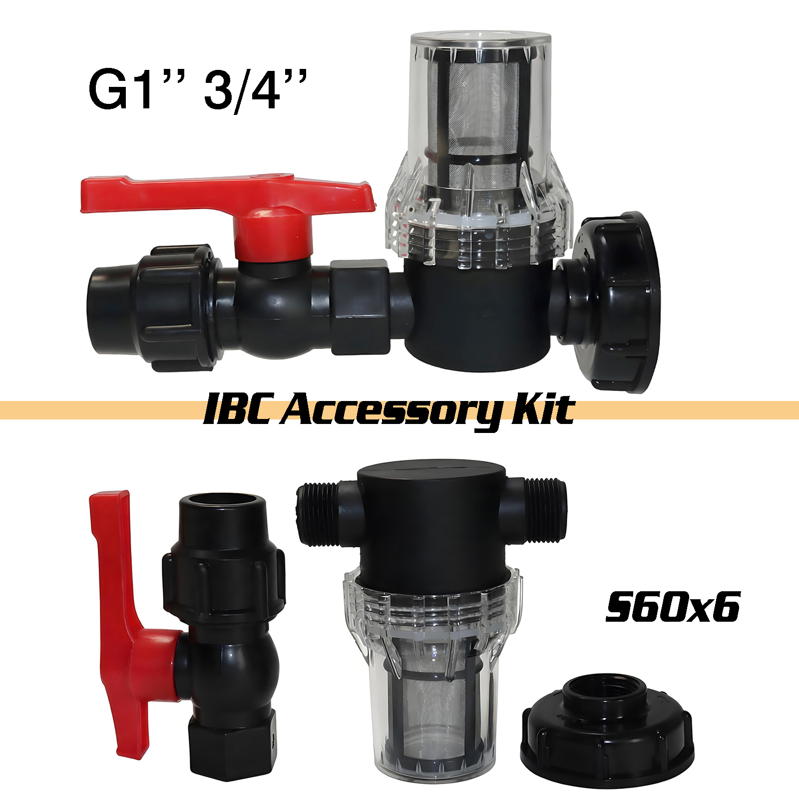 3Pcs Kit IBC water tank filter – Float Ball Valve Bewertung und Preis