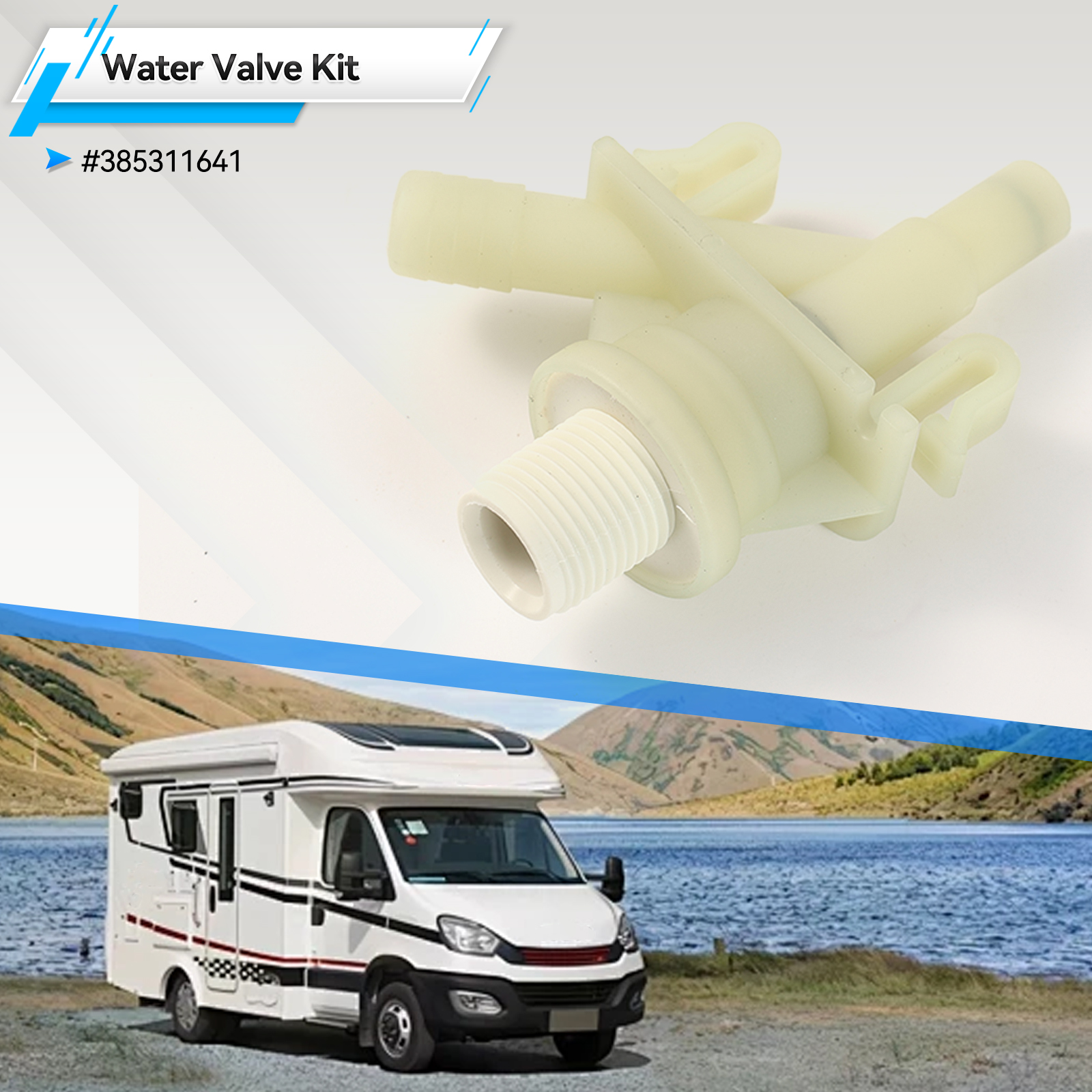 Plastic RV Camper Water Valve  – Toilet Fill Valve Bewertung und Preis