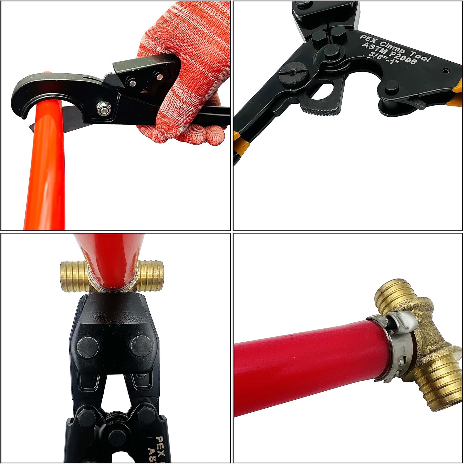 PEX Pipe Clamp Crimping Tool w – Pipe Cutter Ratchet Bewertung und Preis