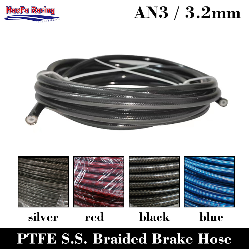AN3 Motorcycle PTFE Brake Line – Flexible Hose Braided Bewertung und Preis