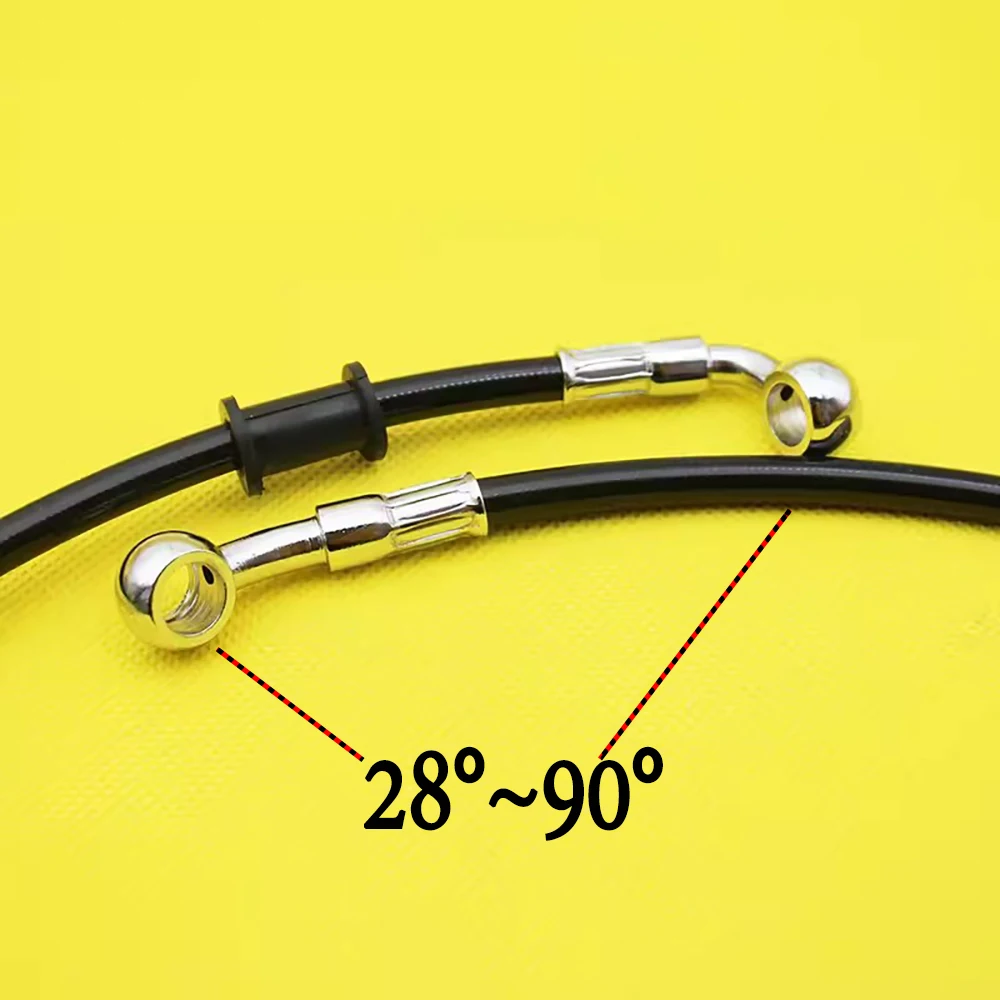 10cm~500cm Motorcycle Brake Cl – Flexible Hose Braided Bewertung und Preis