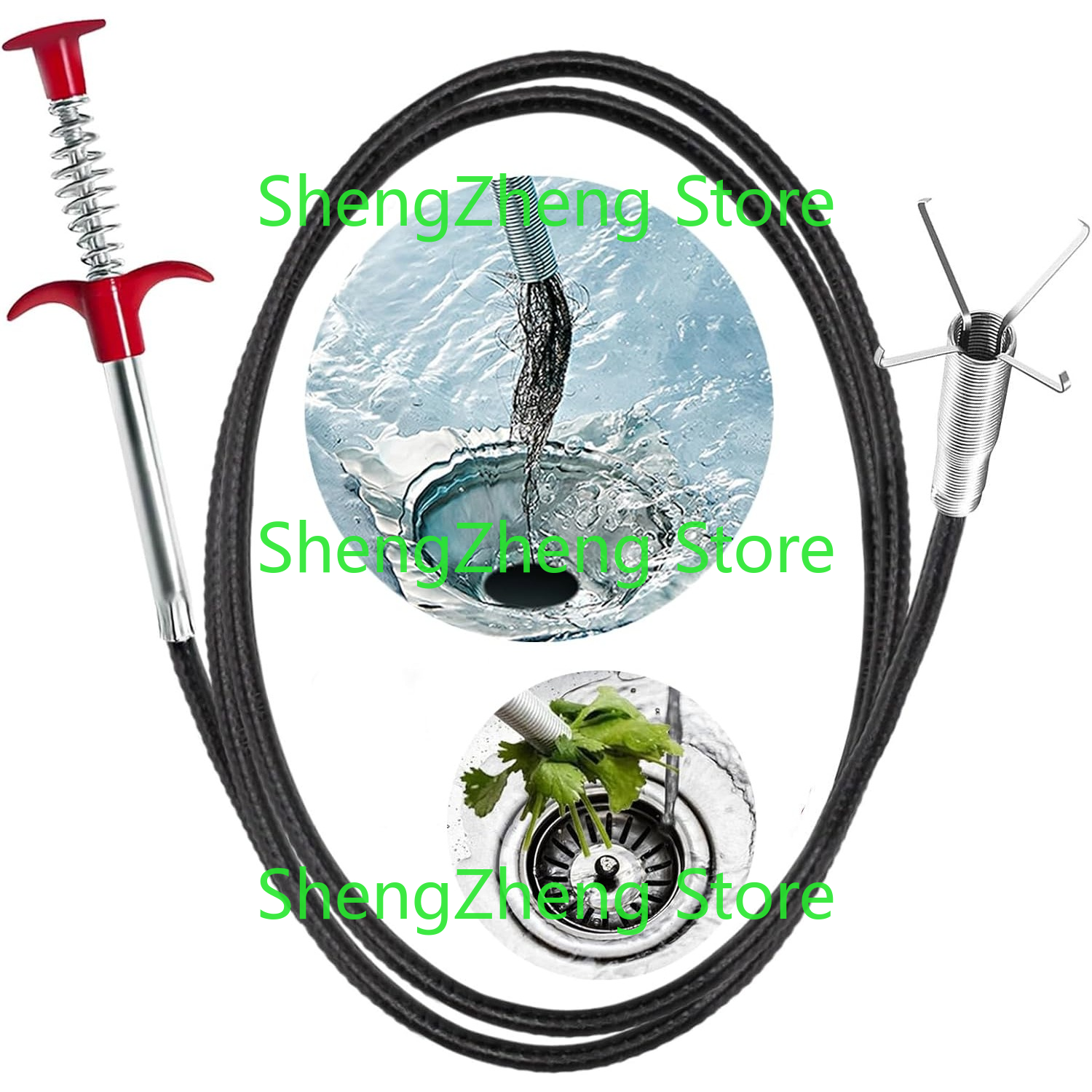 1Pcs Drain Snake Hair Drain Cl – Drain Snake Flexible Bewertung und Preis