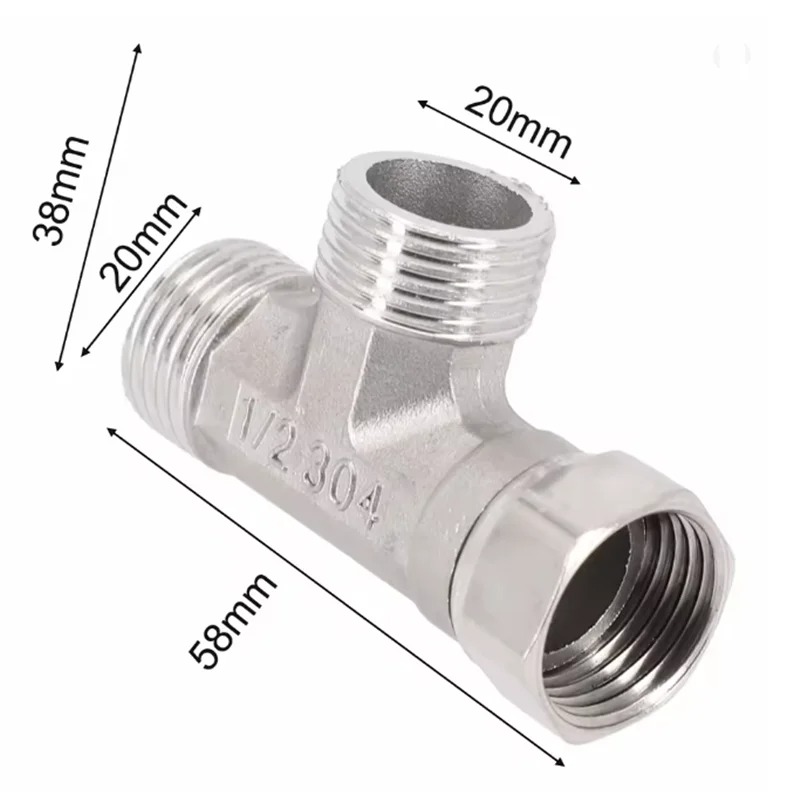 Stainless Steel T Adapter G1/  – Shower Valve Cartridge Bewertung und Preis