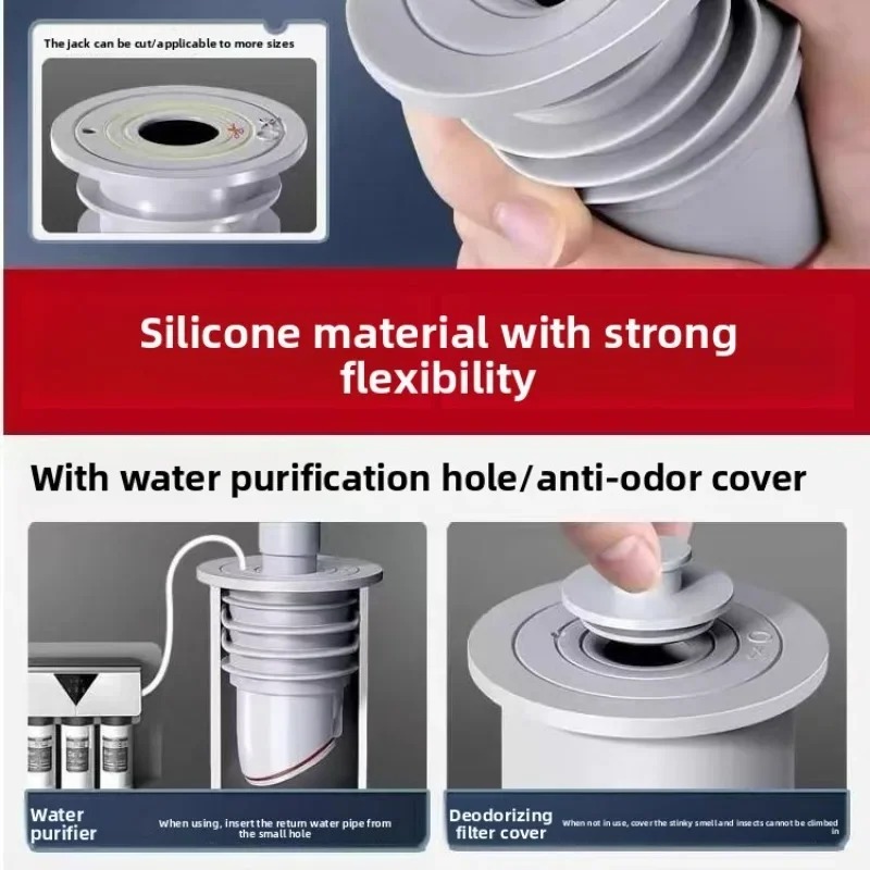 Connector Stopper Silicone Bat – Drain Pipe Clip Bewertung und Preis