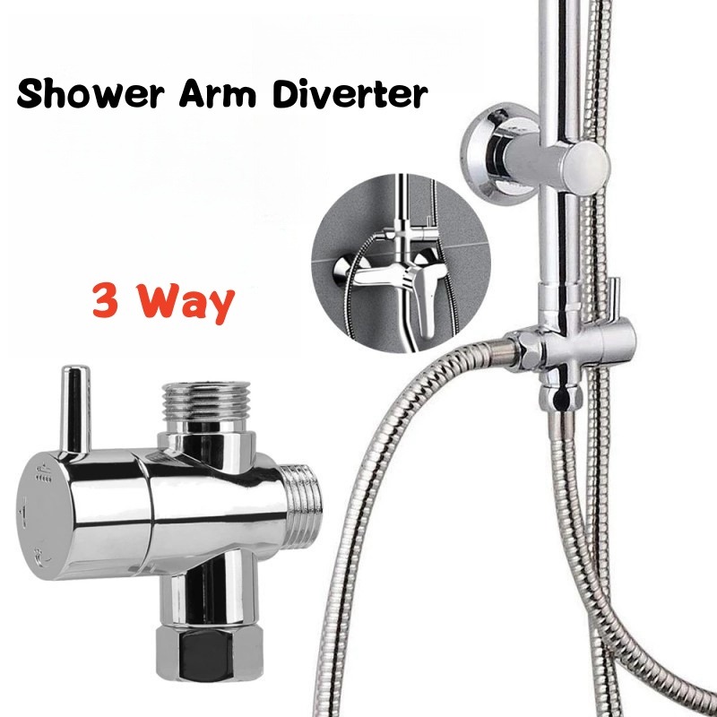 Brass Metal 3 Way Shower Head  – Shower Valve Cartridge Bewertung und Preis