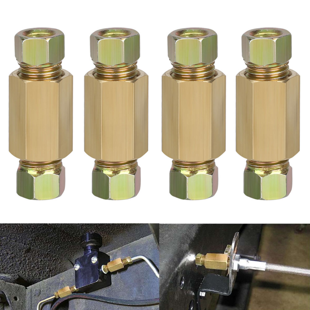12pcs 3/16 (3/8-24 Inverted) B – Compression Fitting Brass Bewertung und Preis