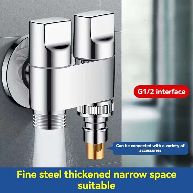 Stainless steel double outlet  – Toilet Fill Valve Bewertung und Preis