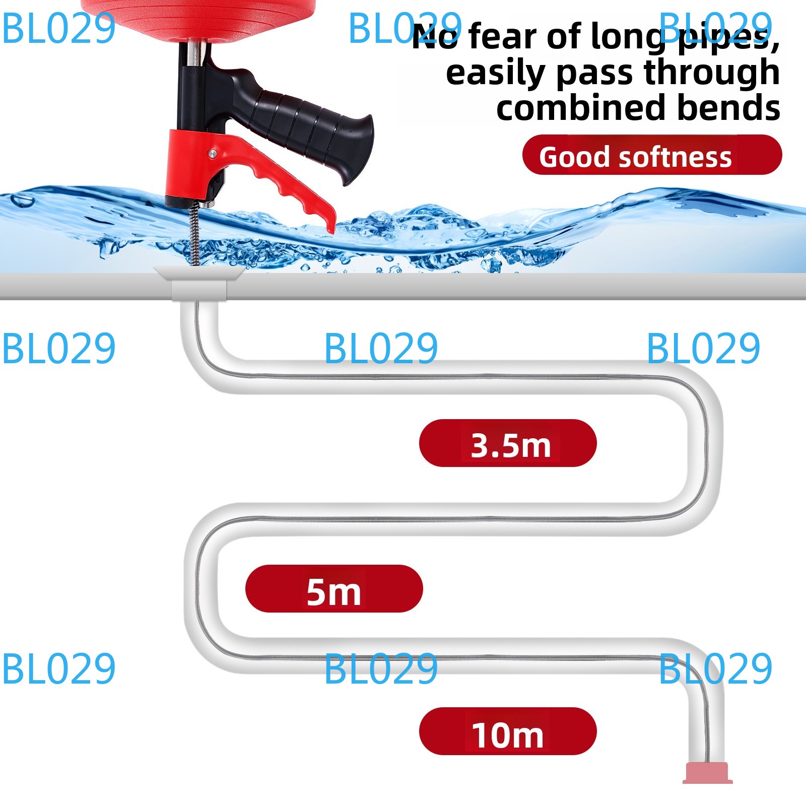 Professional Drain Snake Auger – Drain Snake Flexible Bewertung und Preis