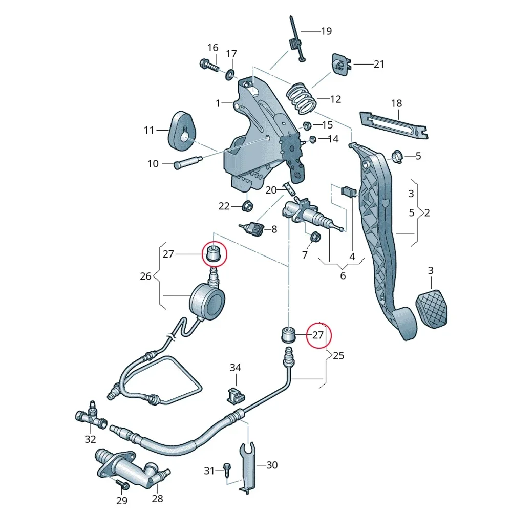 For Fiat Ulysse Peugeot 806 19 – Plastic Pipe Clip Bewertung und Preis