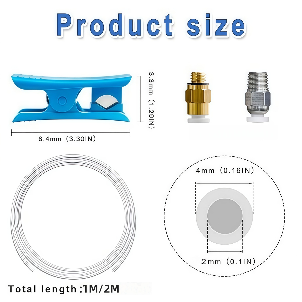Creality 3D Printer PTFE Tube， – Ptfe Tape Thread Bewertung und Preis