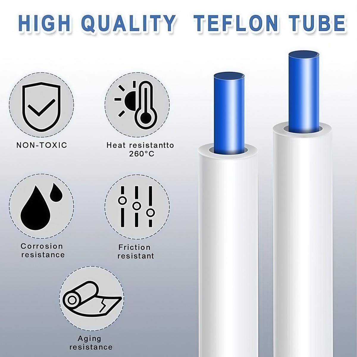 Creality 3D Printer PTFE Tube， – Ptfe Tape Thread Bewertung und Preis