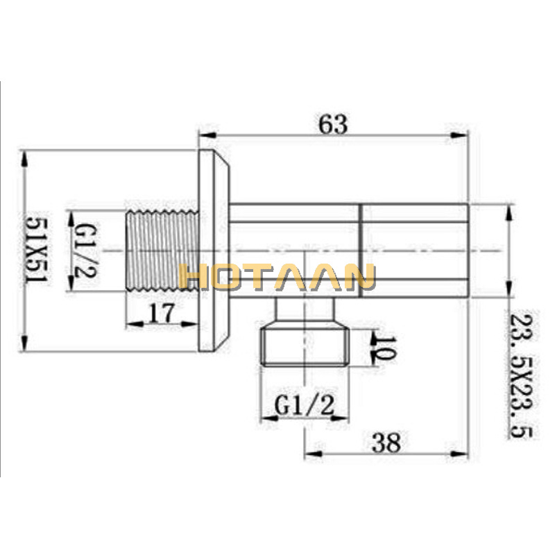 .,Bathroom copper mixing trian – Toilet Fill Valve Bewertung und Preis