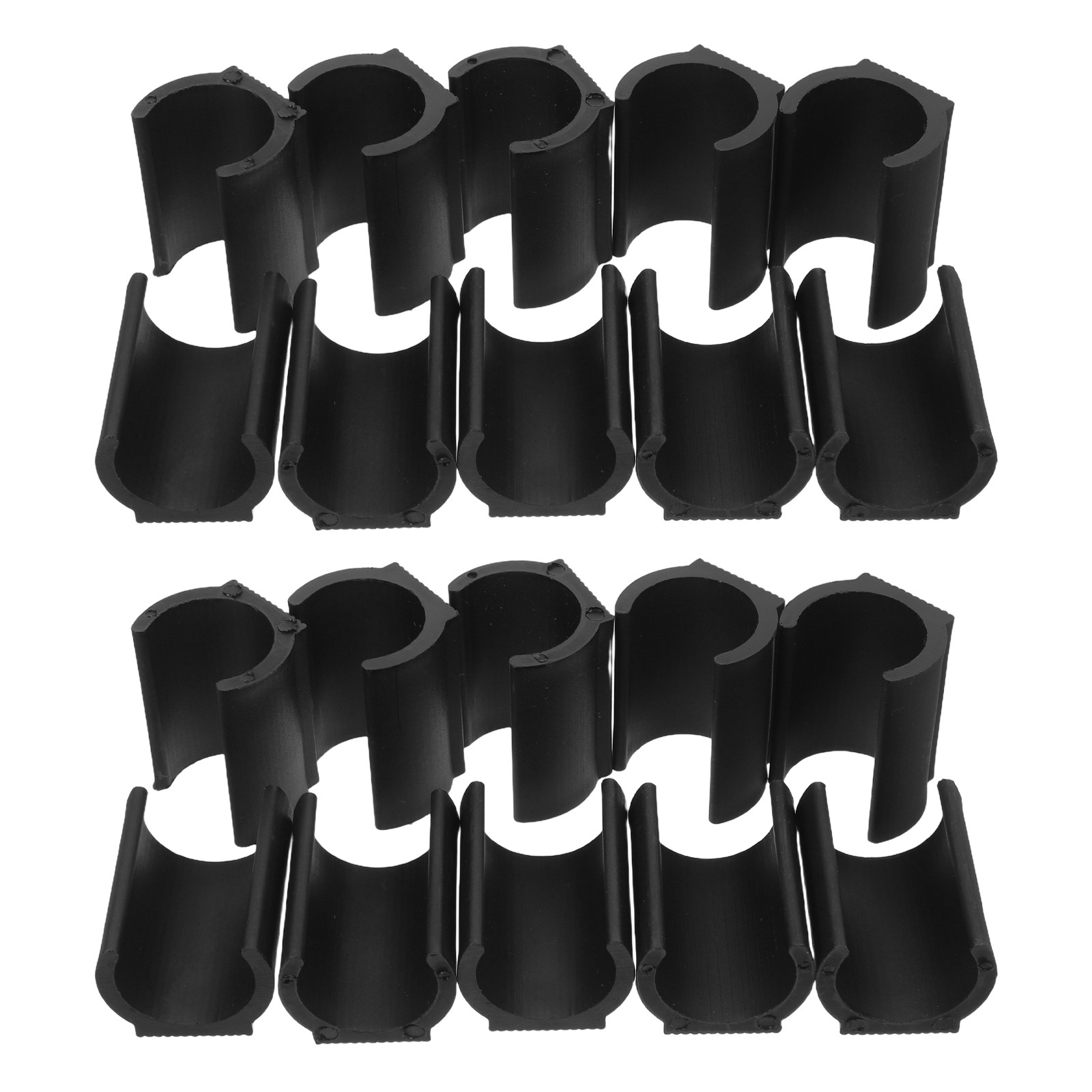 20Pcs Chair Pipe Clamp Black P – Plastic Pipe Clip Bewertung und Preis