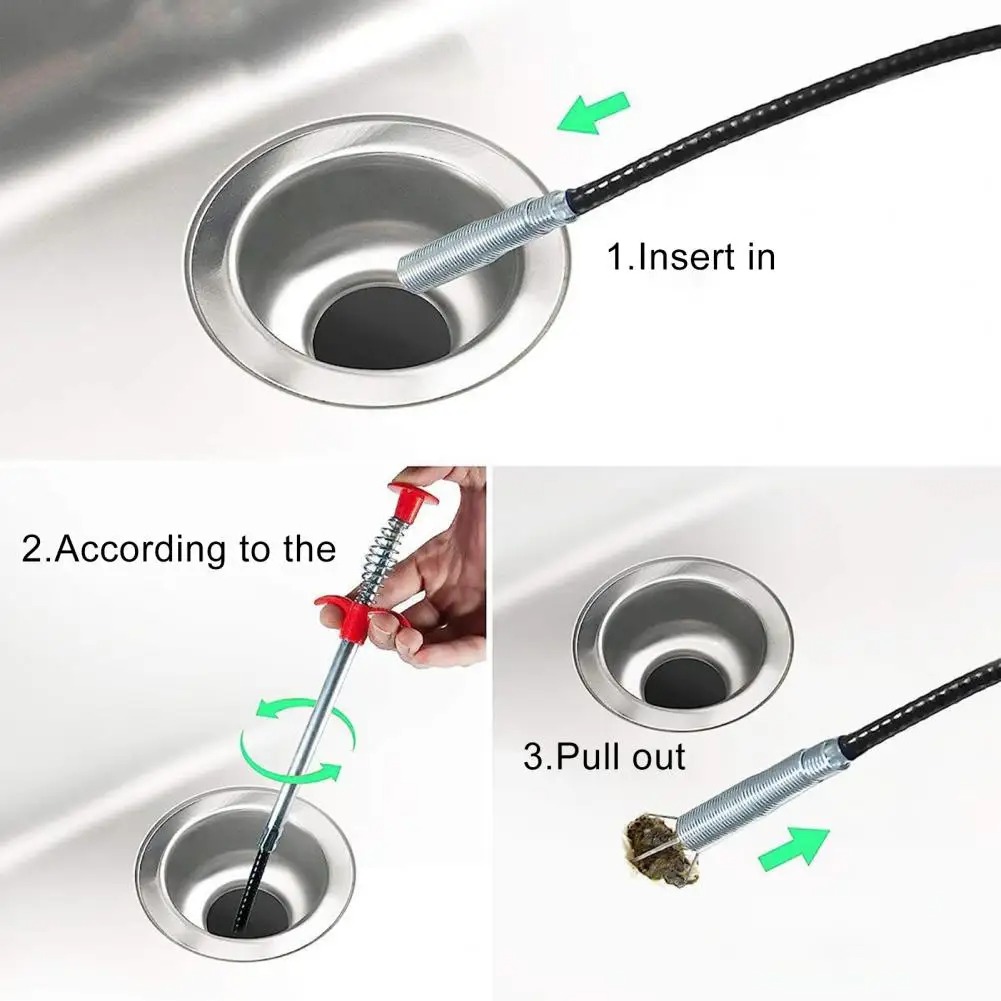 Flexible Spring Snake Drain Pi – Drain Snake Flexible Bewertung und Preis