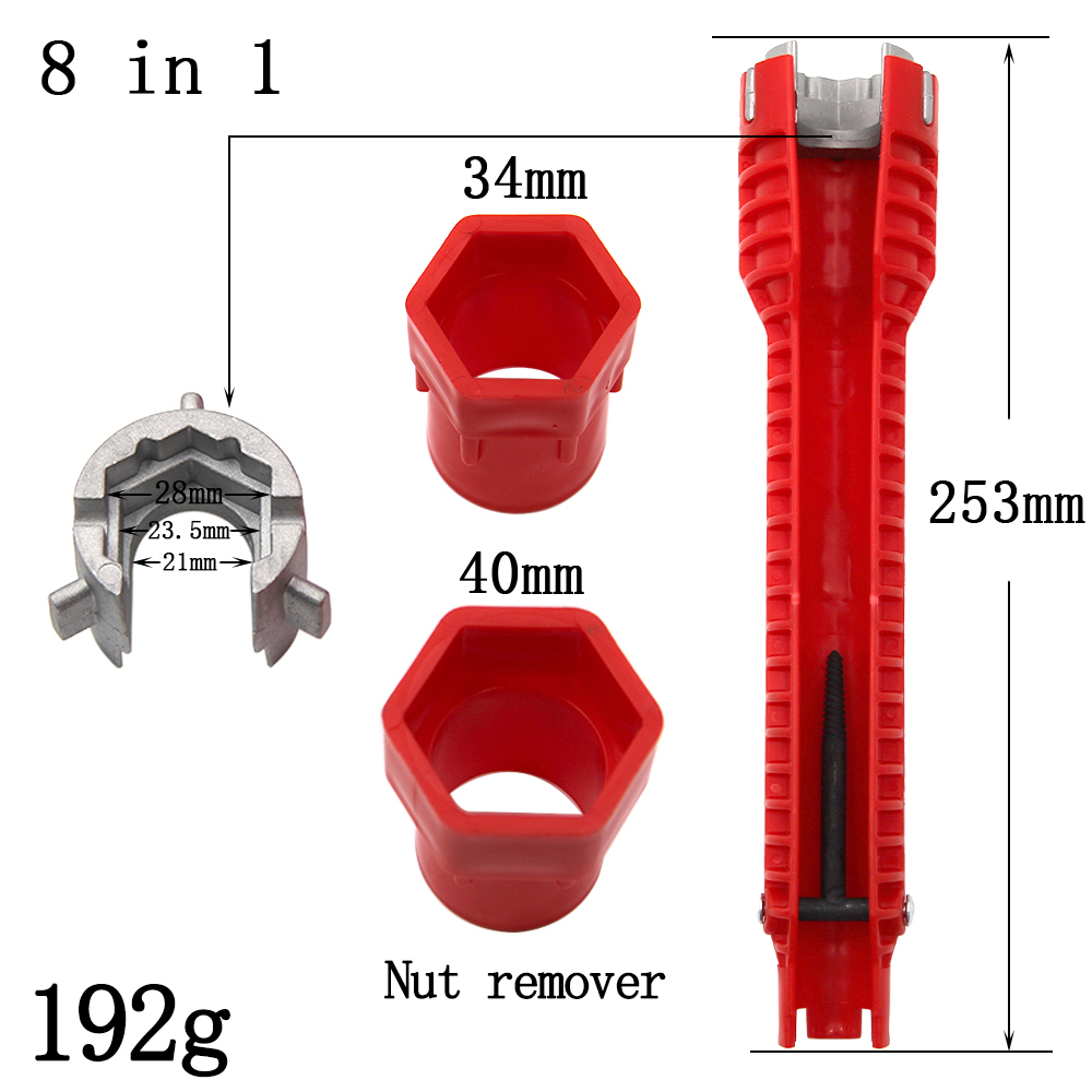 Three head red Sink wrench 8-i – Pipe Freeze Spray Bewertung und Preis